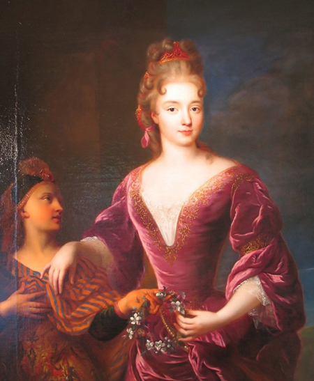 Catherine de Crussol d'Uzès - par François de Troy en 1691